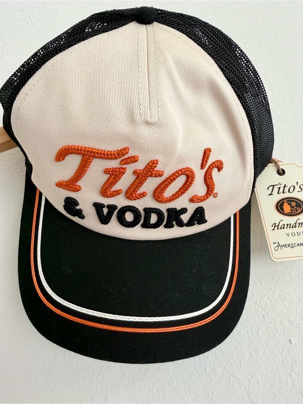 Tito’s Handmade Vodka Hat Cap American Needle Trucker Snapback New With Tags NWT